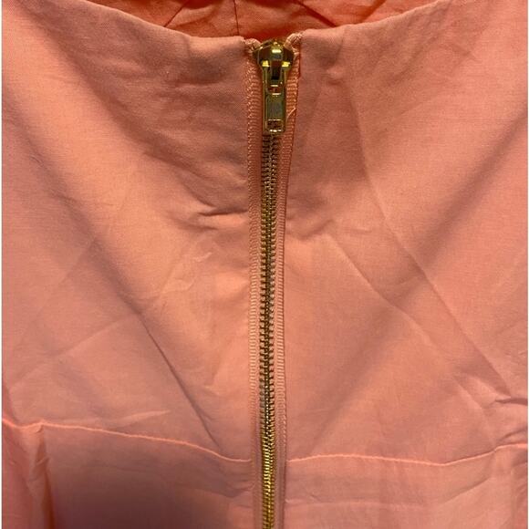 NWT Copper Key Romper Junior’s Size XL Eyelet Peach / Pink Spaghetti Straps - Picture 5 of 13